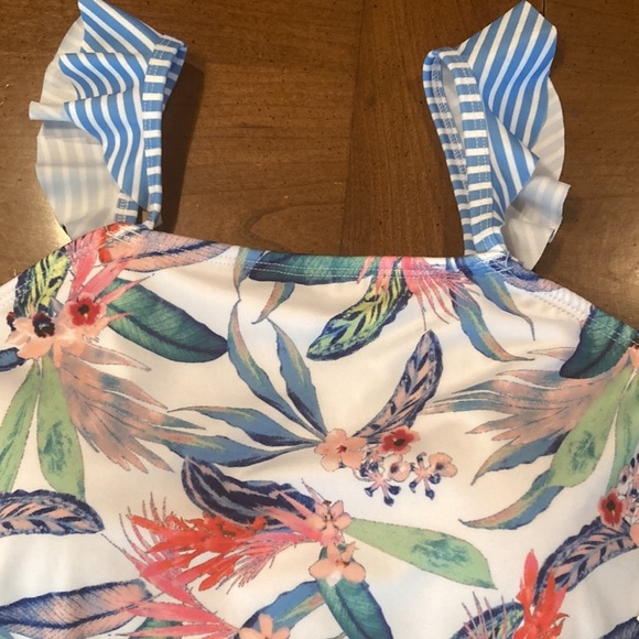 🌸NWT OUTDOOR OASIS Womens Plus Size One Piece Swimsuit - size 1X - Picture 5 of 17